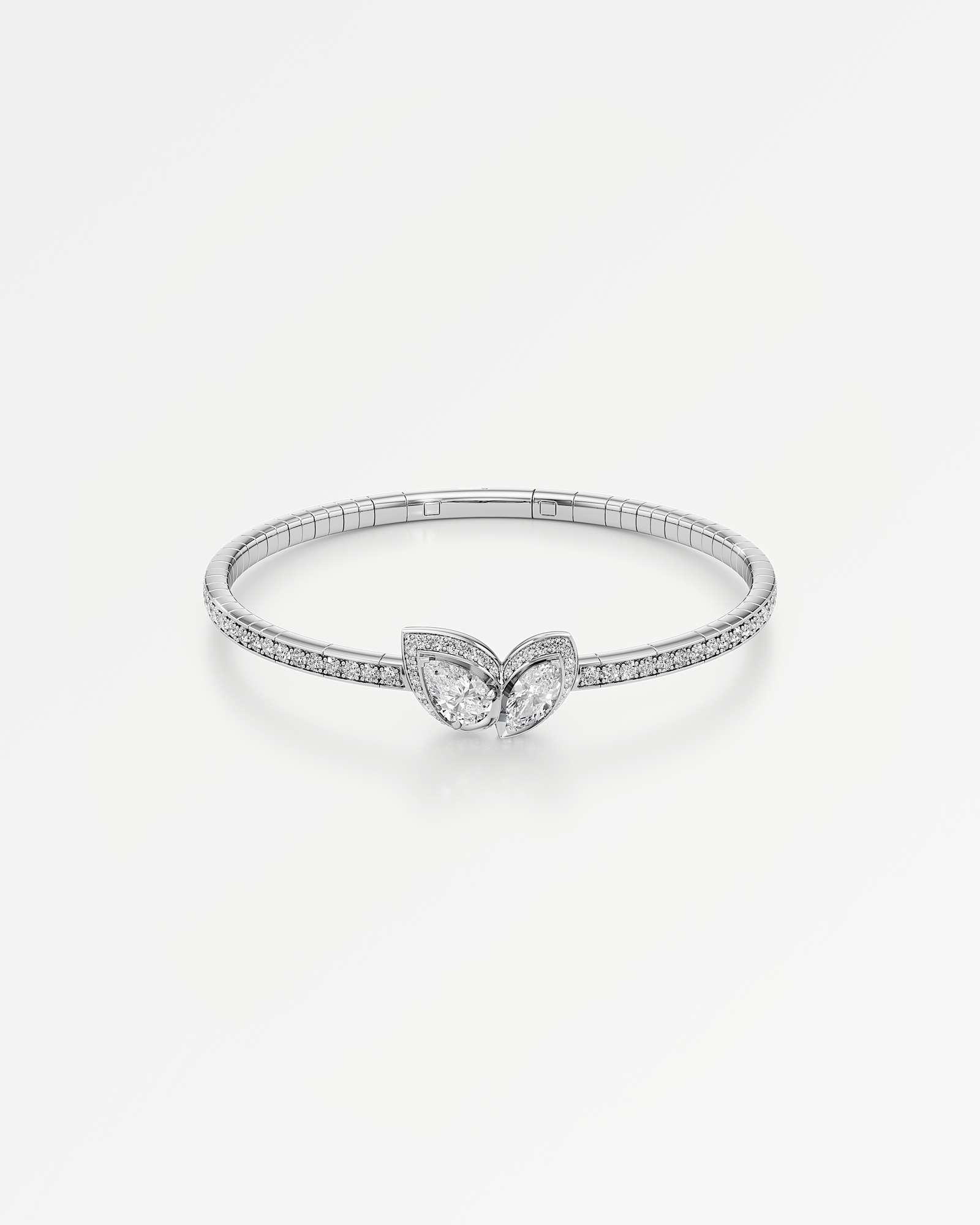 HELD Miréa Diamond Bangle, In 14K White Gold (4.25 ctw)