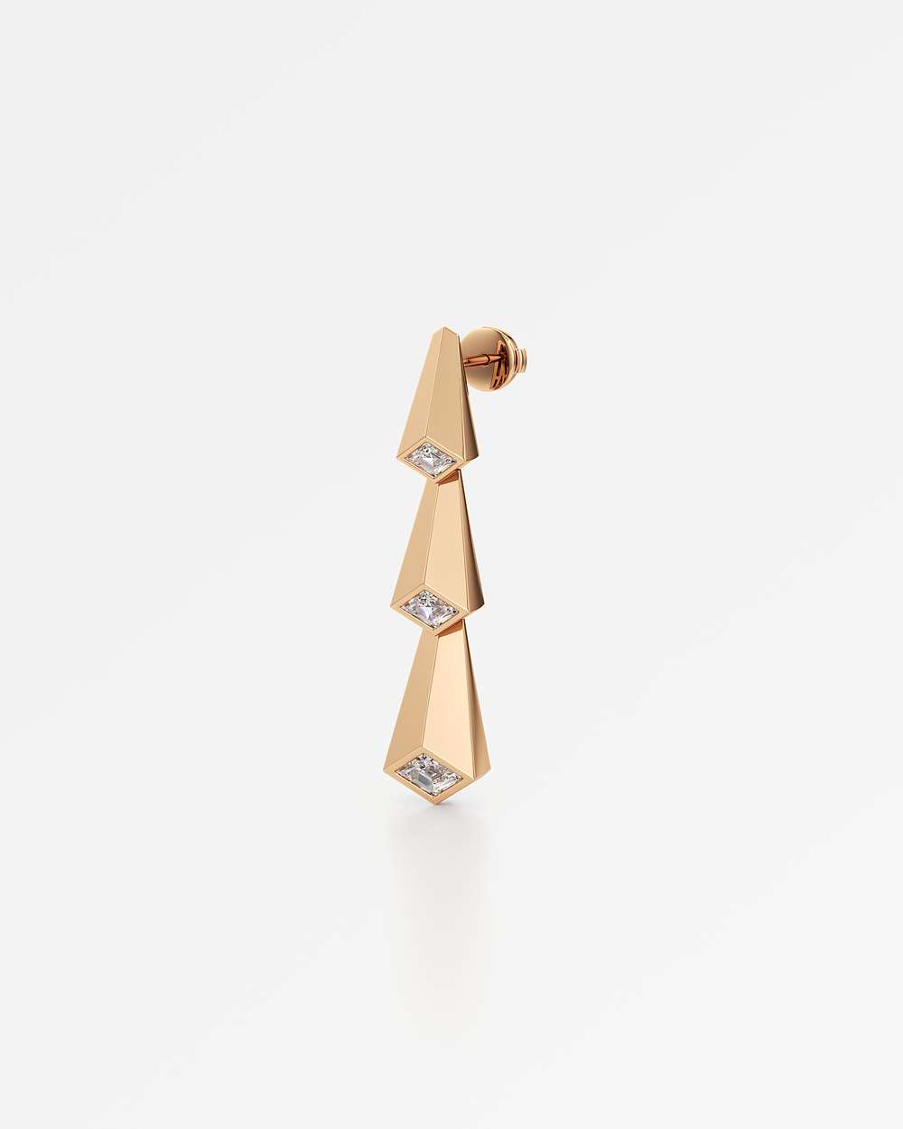 Trelis Diamond Earrings