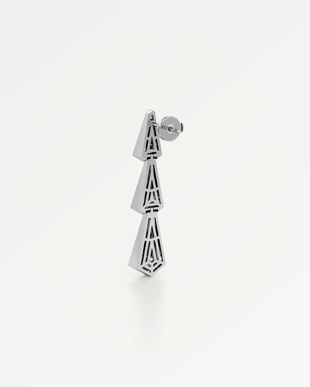 Trelis Diamond Earrings