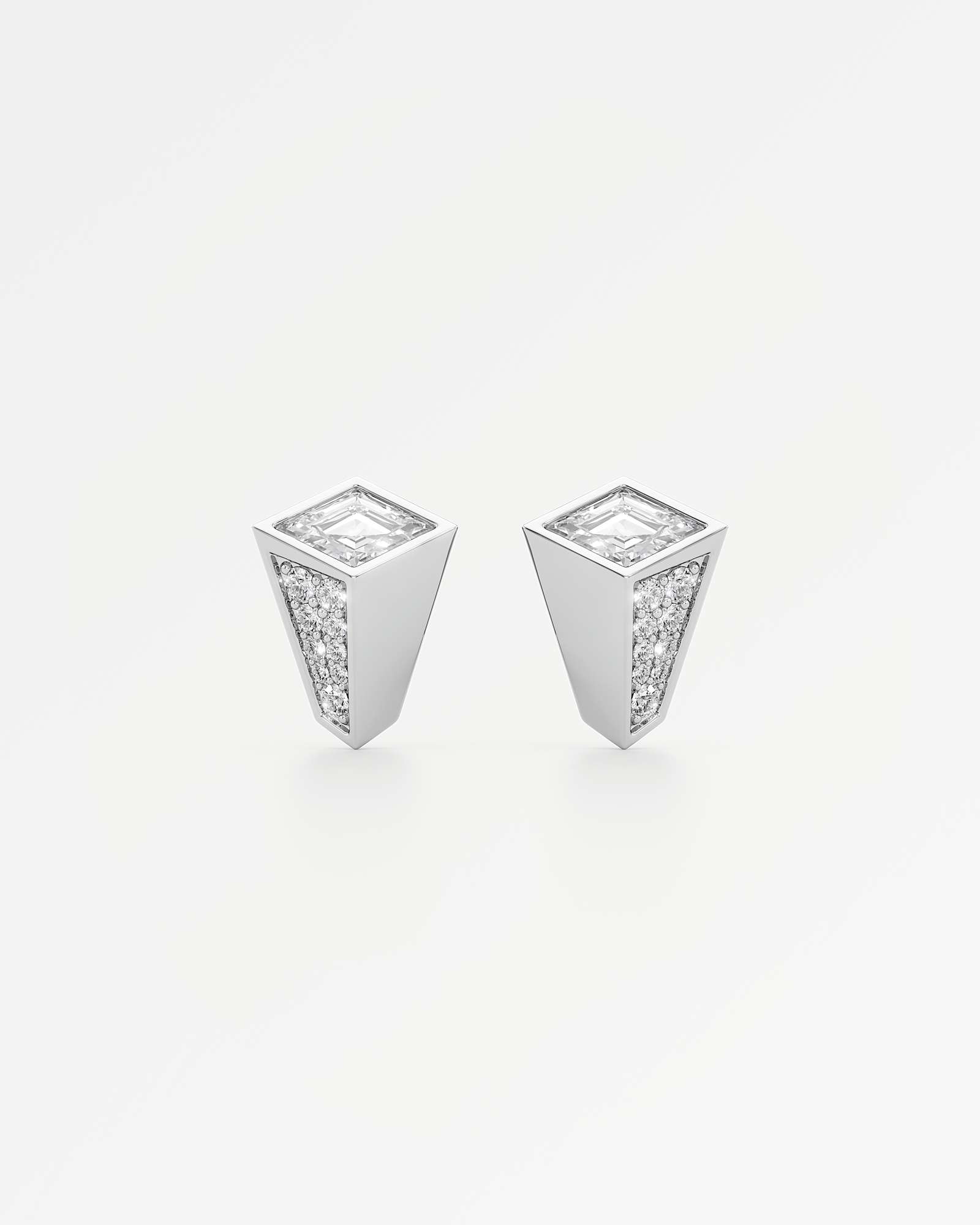 Speigl Pavé Diamond Stud Earrings