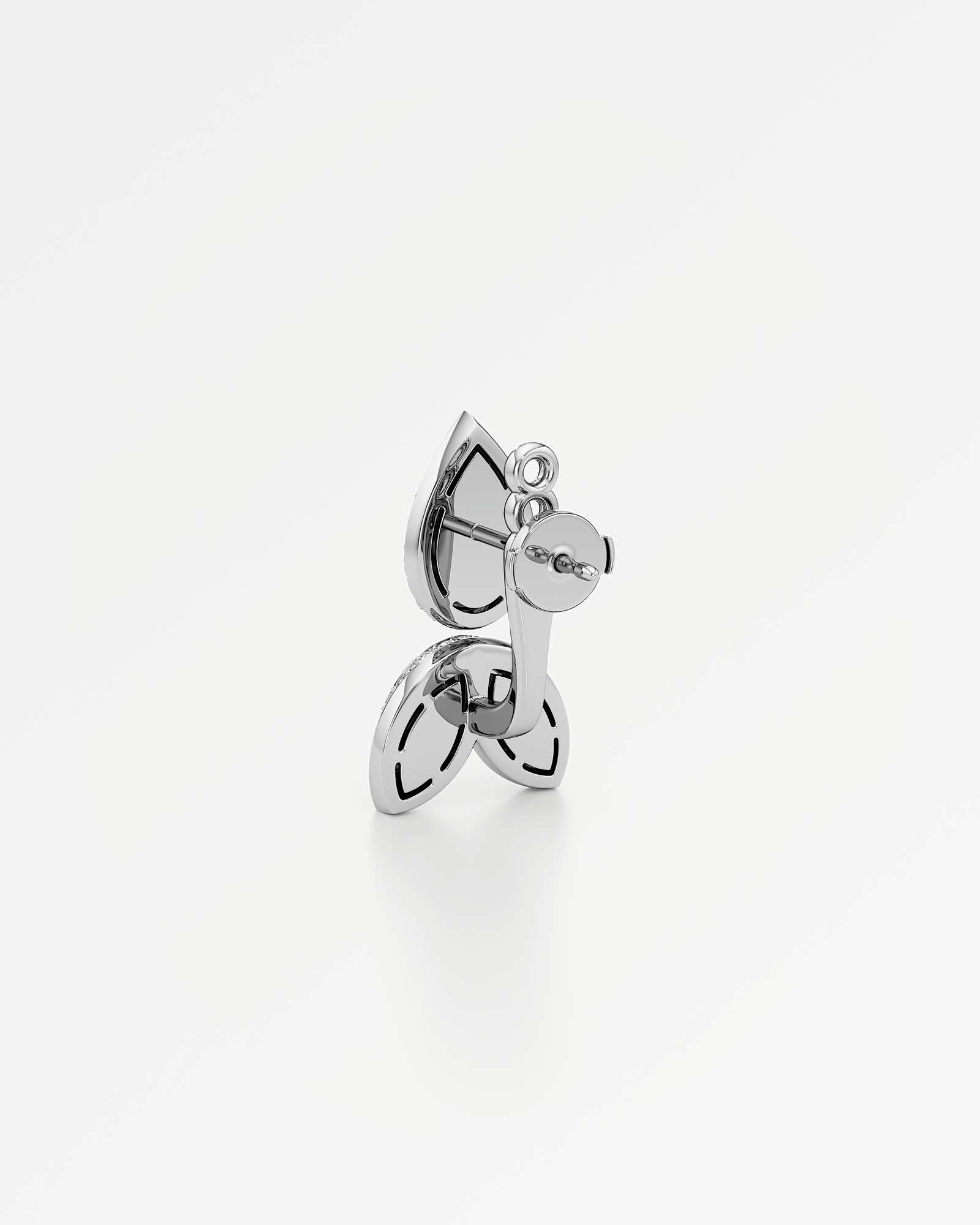 HELD Triella Diamond Earrings, In 14K White Gold (3.21 ctw)