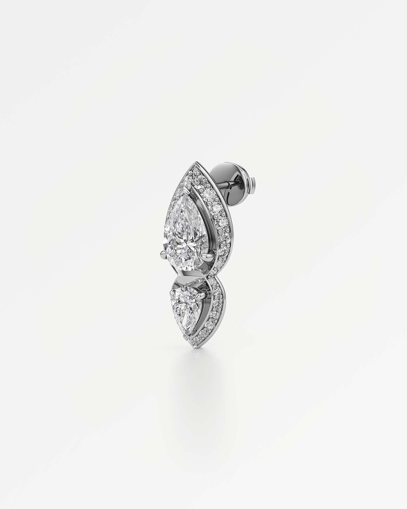 HELD Vianna Diamond Earrings, In 14K White Gold (3.30 ctw)
