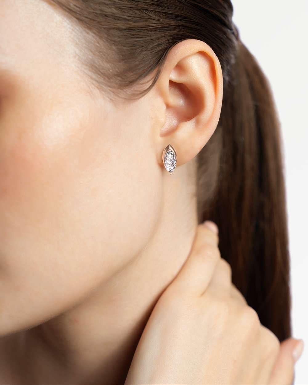 Apixa Diamond Stud Earrings