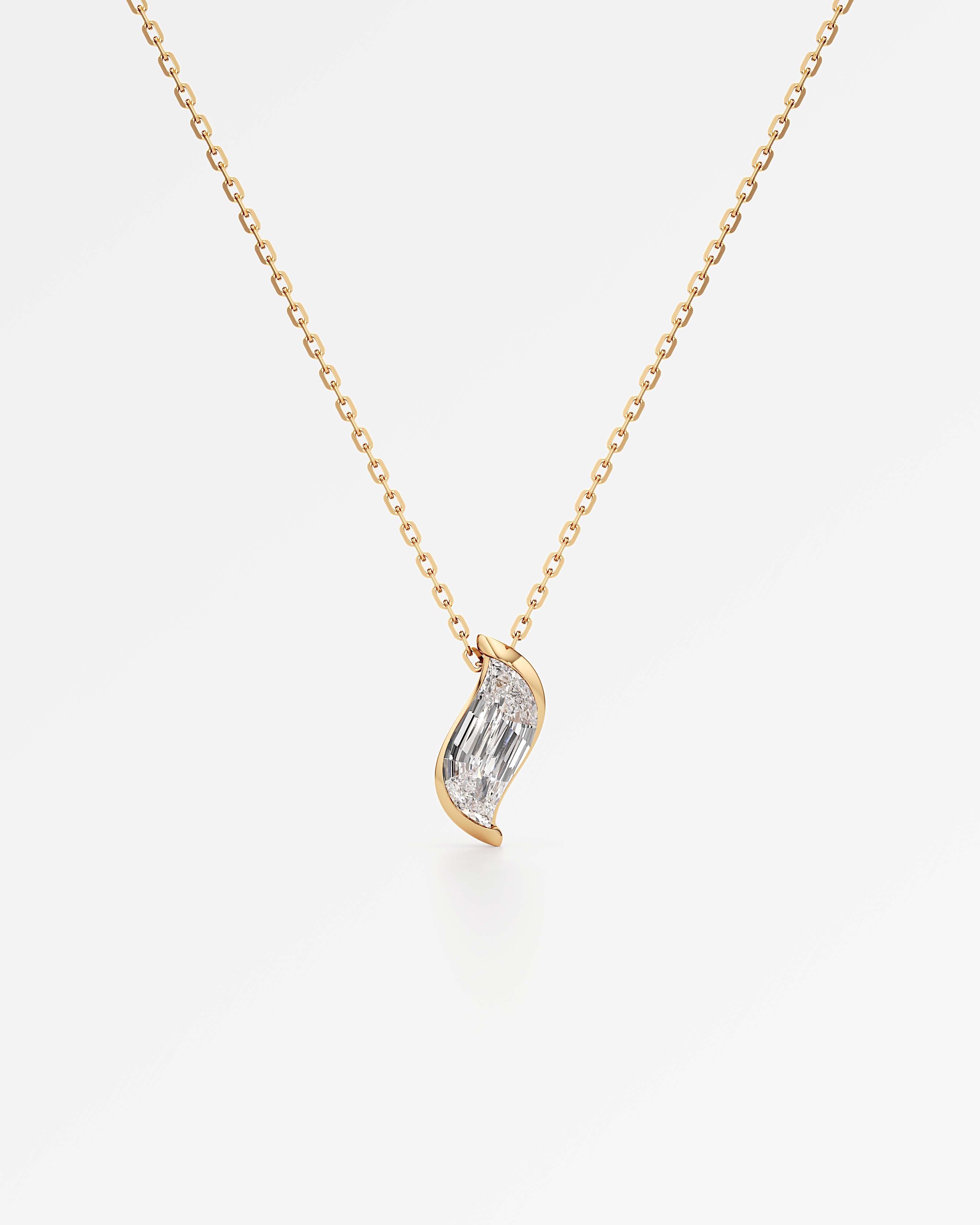 Glimmer Faléa Diamond Pendant, In 14K Yellow Gold (2.00 ctw)