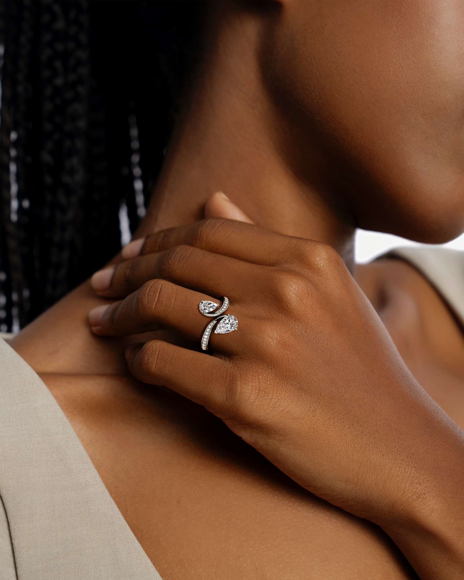 You Lianes Diamond Ring, in 14K White Gold (1.85 ctw)