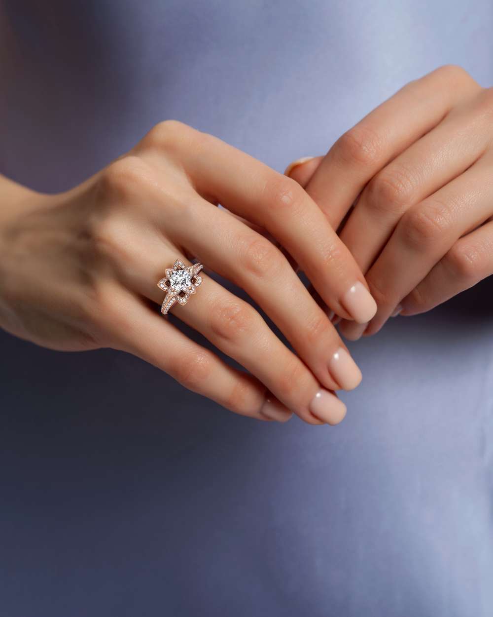 Emara Diamond Engagement Ring
