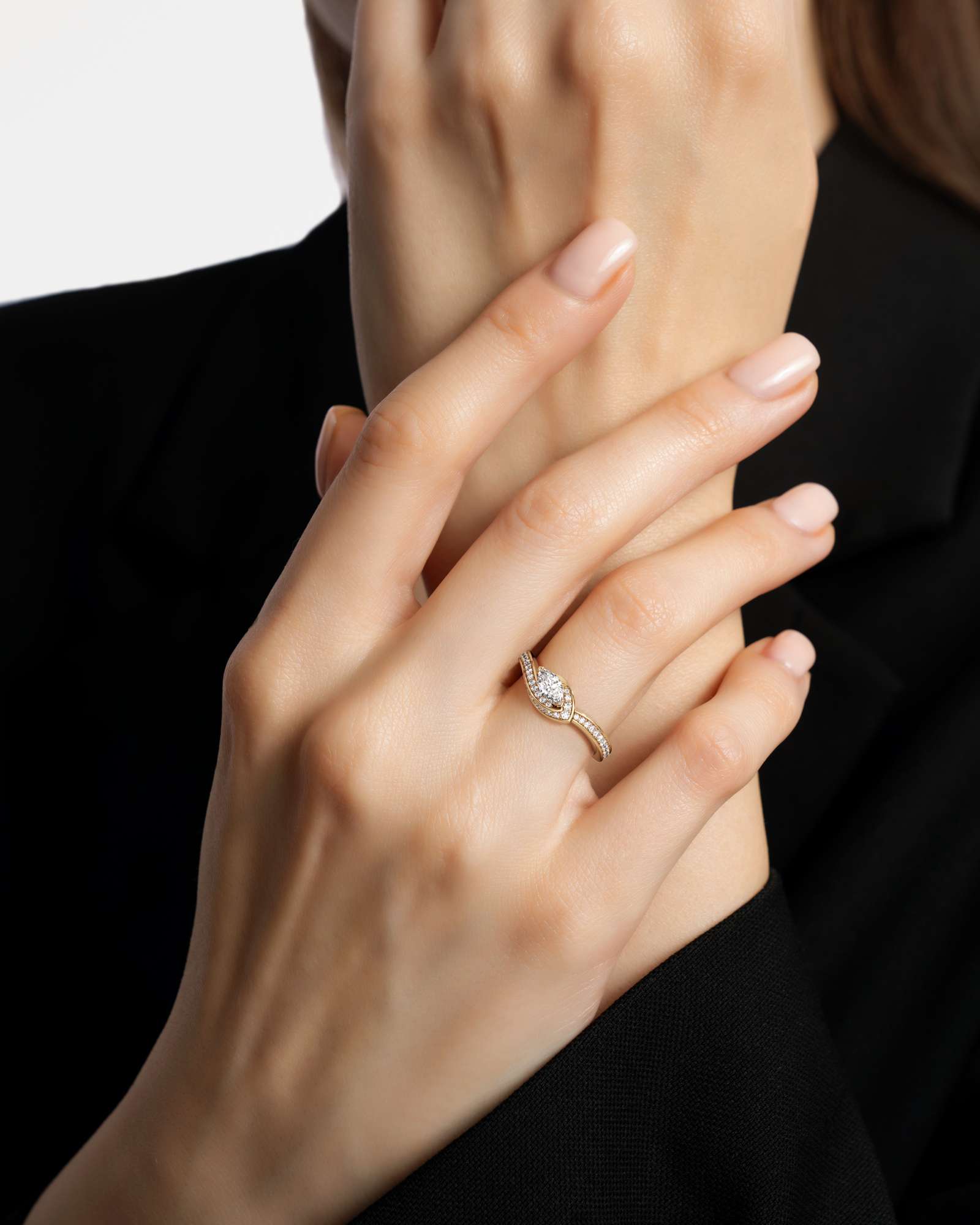 You Oracle Diamond Engagement Ring, In 14K Yellow Gold (0.73 ctw)