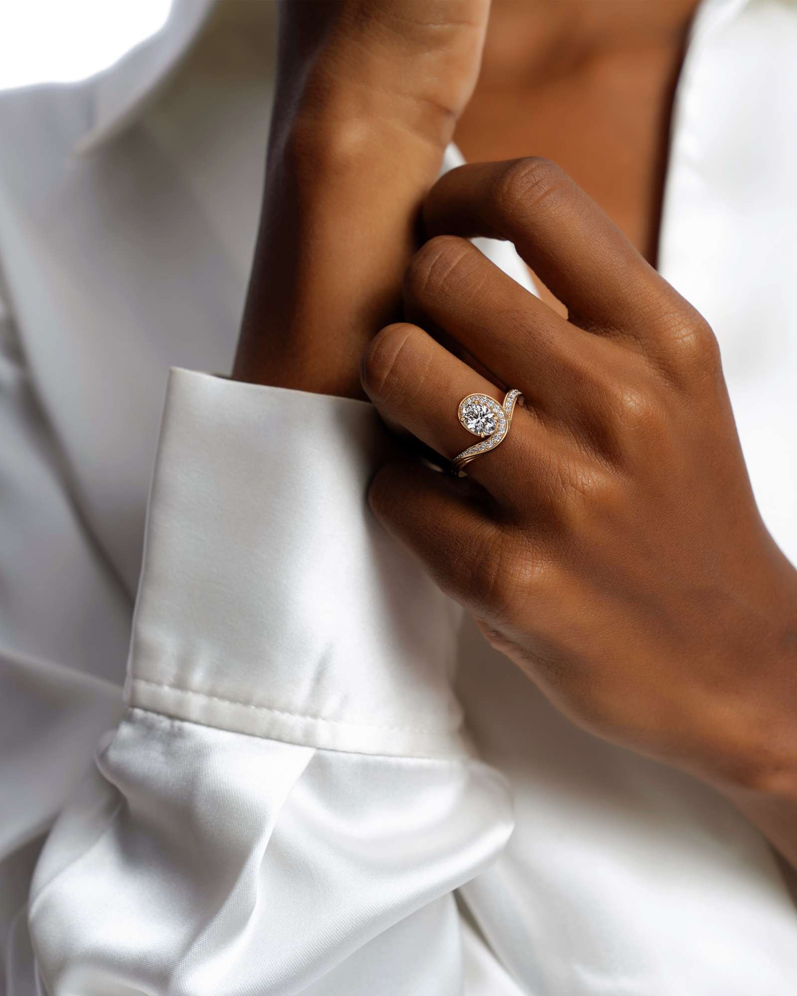 You Renouveau Diamond Engagement Ring, in 14K Yellow Gold (1.23 ctw)
