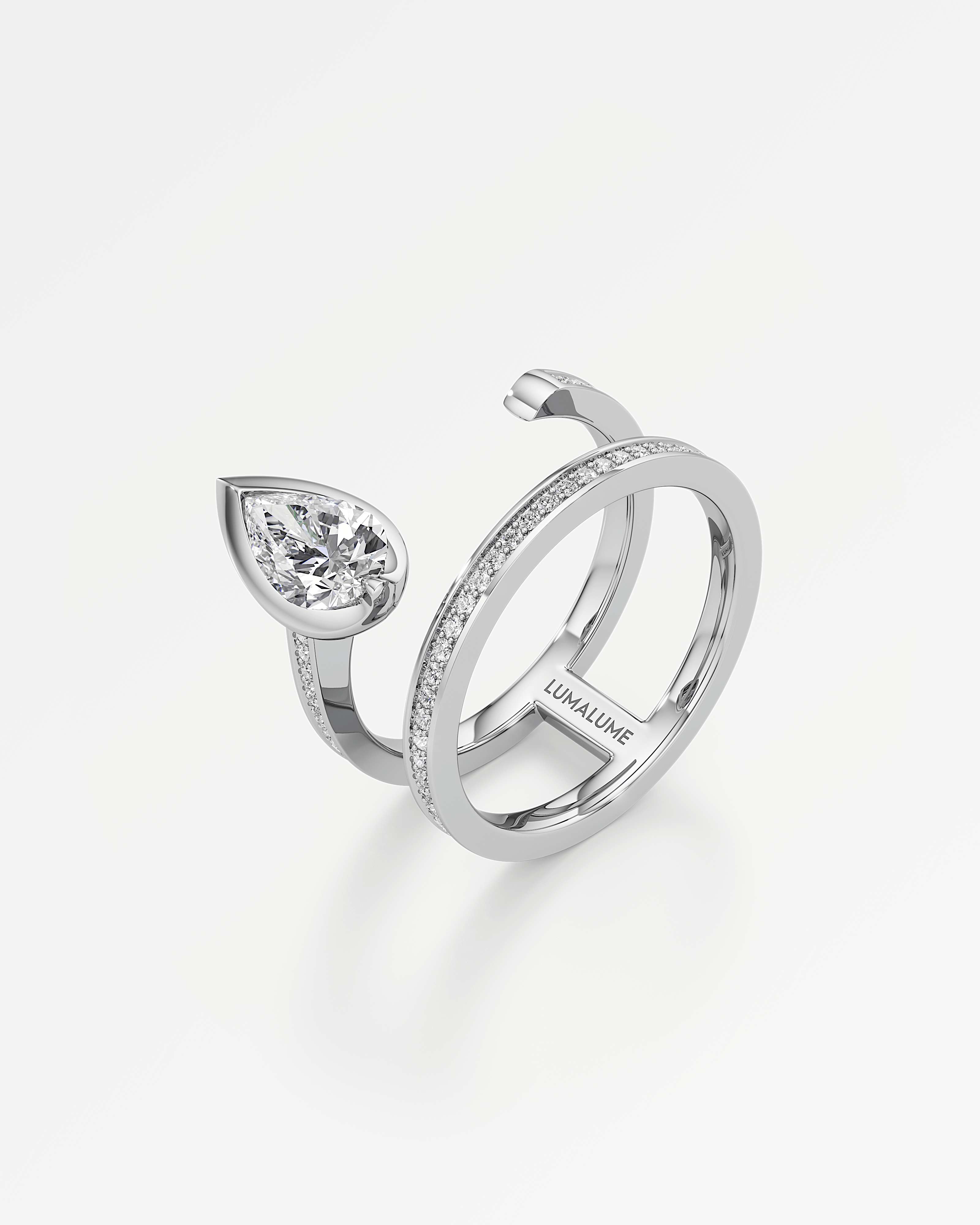 Pinnacle Apexis Diamond Ring, In 14K White Gold (1.80 ctw)