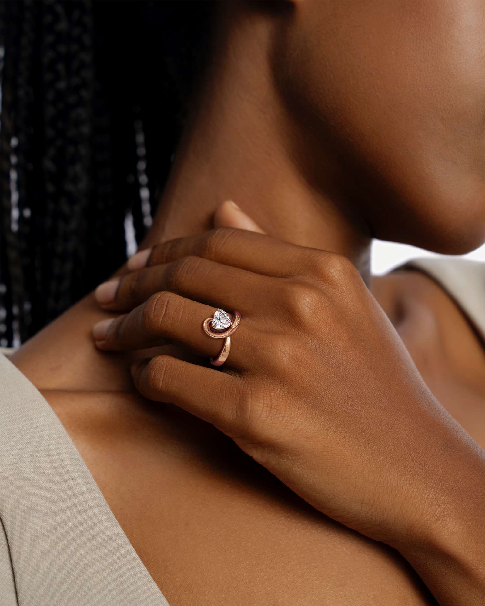 You Chérelle Diamond Engagement Ring, In 14K Rose Gold (1.25 ctw)