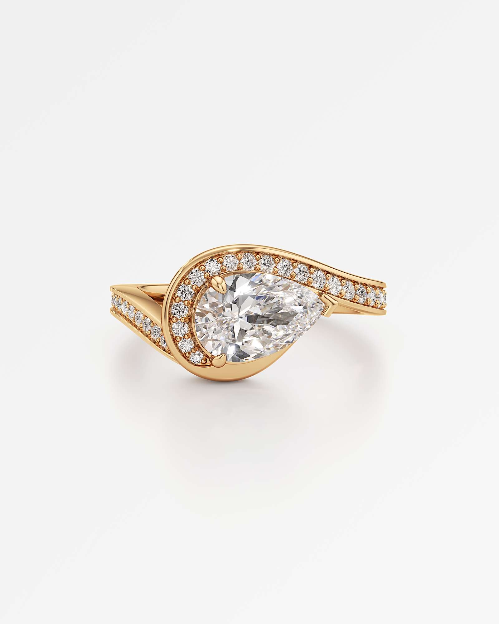 You Alizéa Diamond Engagement Ring, In 14K Yellow Gold (1.82 ctw)