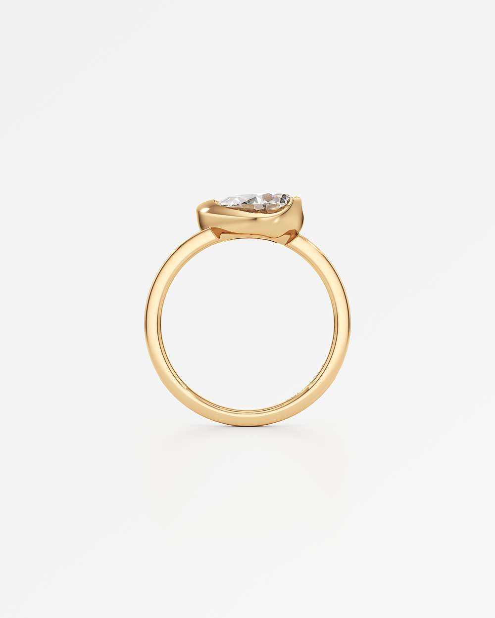 Apice Pavé Diamond Ring