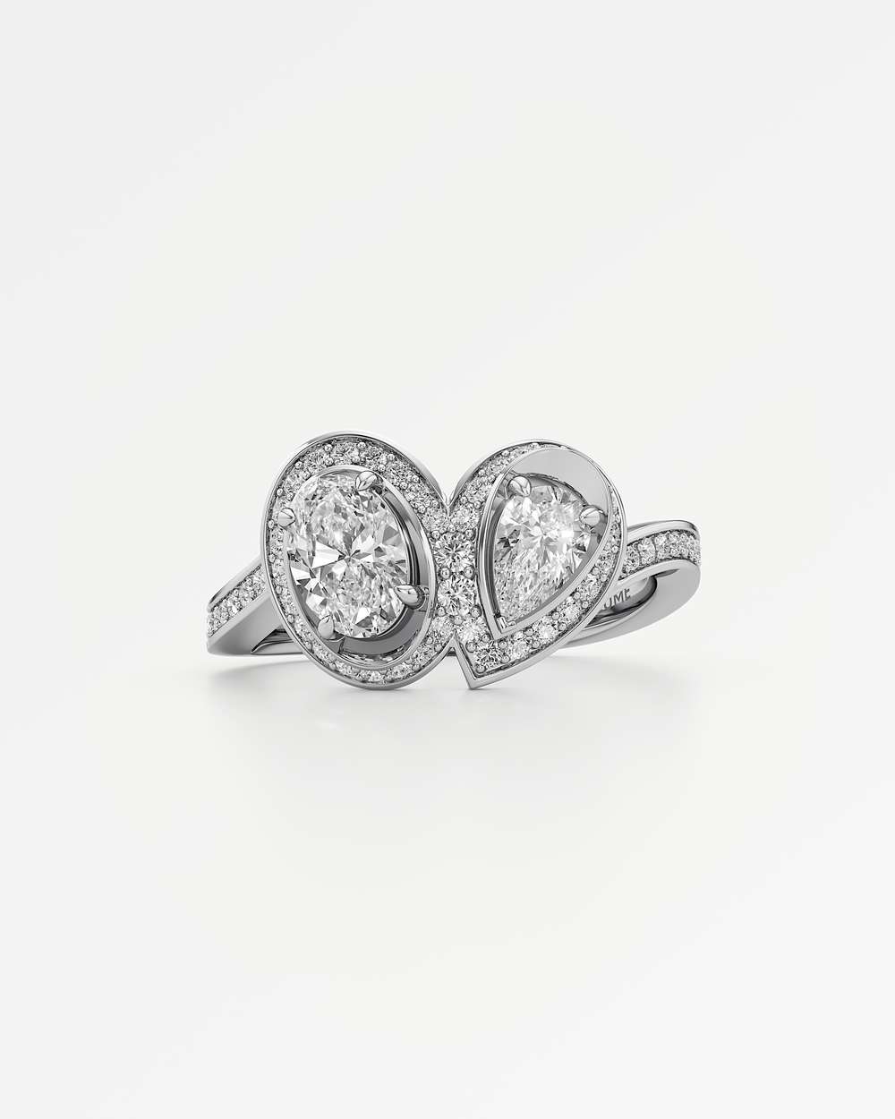 Elunelle Diamond Engagement Ring