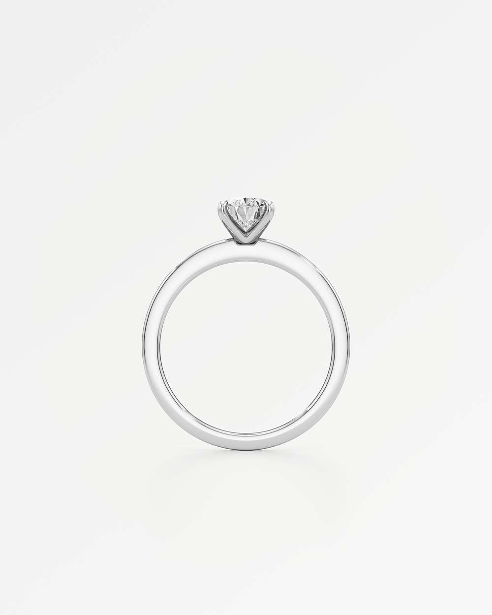 Elsa Solitaire Diamond Engagement Ring