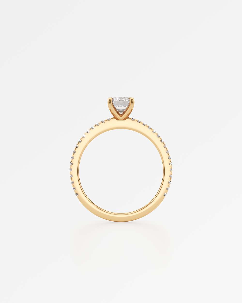 Elin Solitaire Diamond Engagement Ring