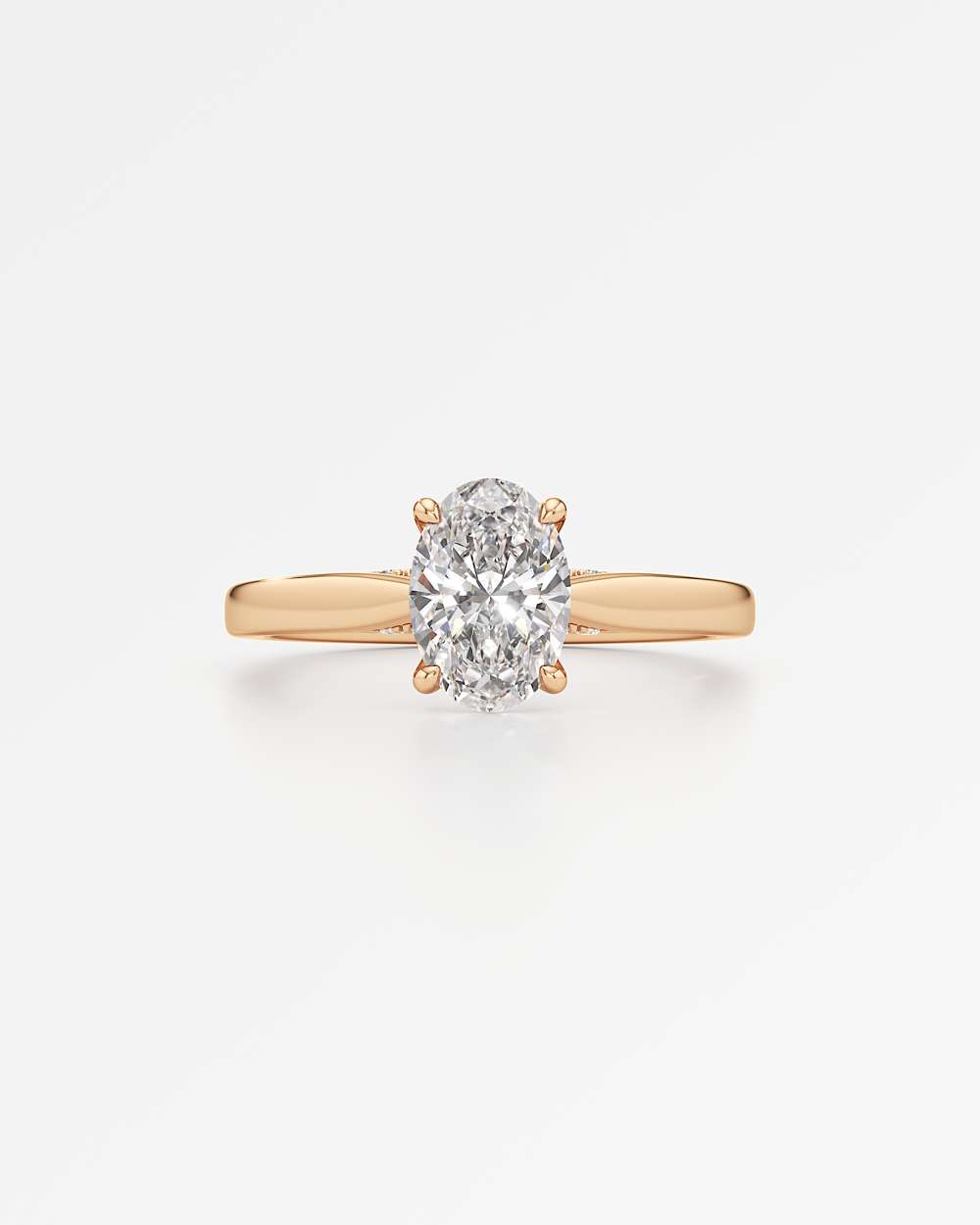 Eleanor Solitaire Diamond Engagement Ring