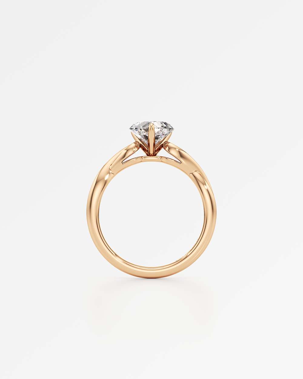 Amelia Solitaire Diamond Engagement Ring