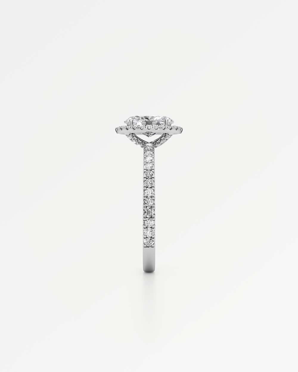 Elsa Halo Diamond Engagement Ring