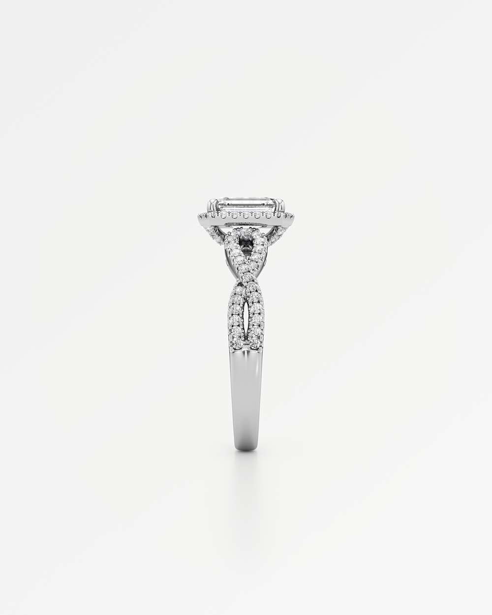 Alessia Halo Diamond Engagement Ring