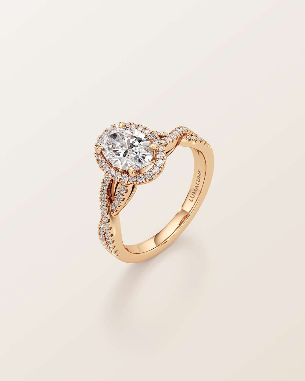 Alessia Halo Diamond Engagement Ring
