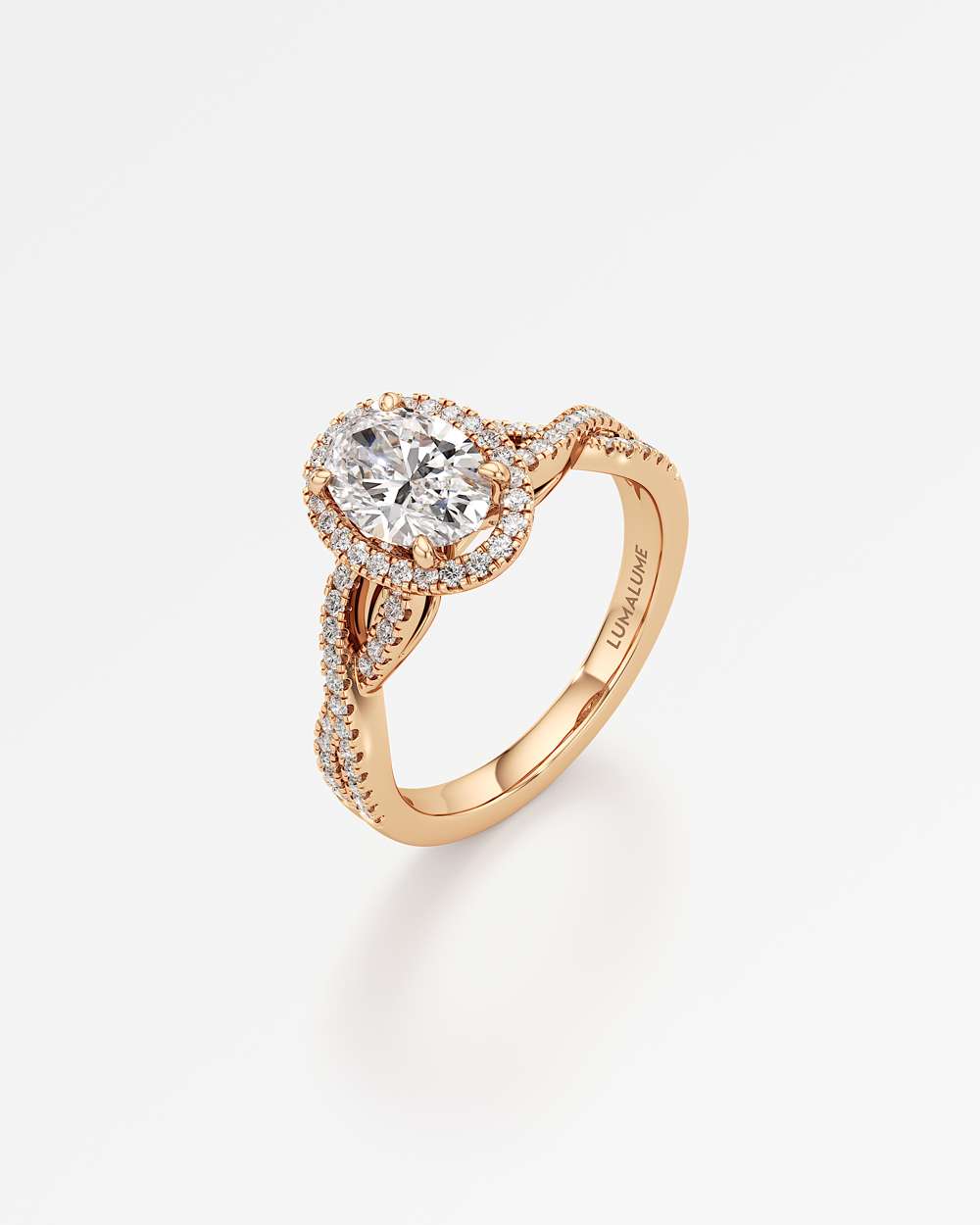 Alessia Halo Diamond Engagement Ring