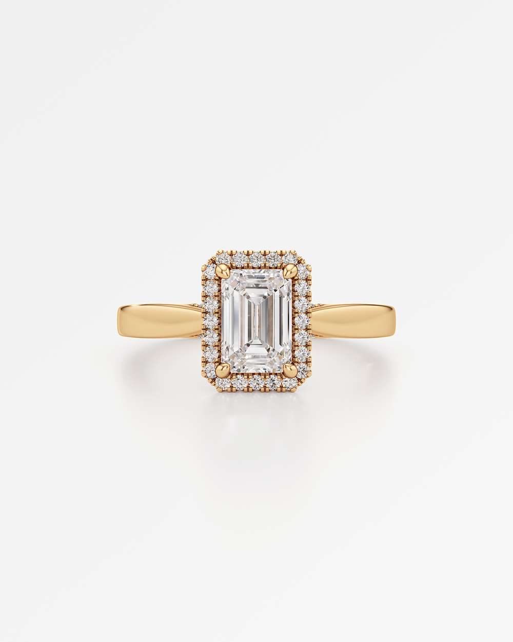 Eleanor Halo Diamond Engagement Ring