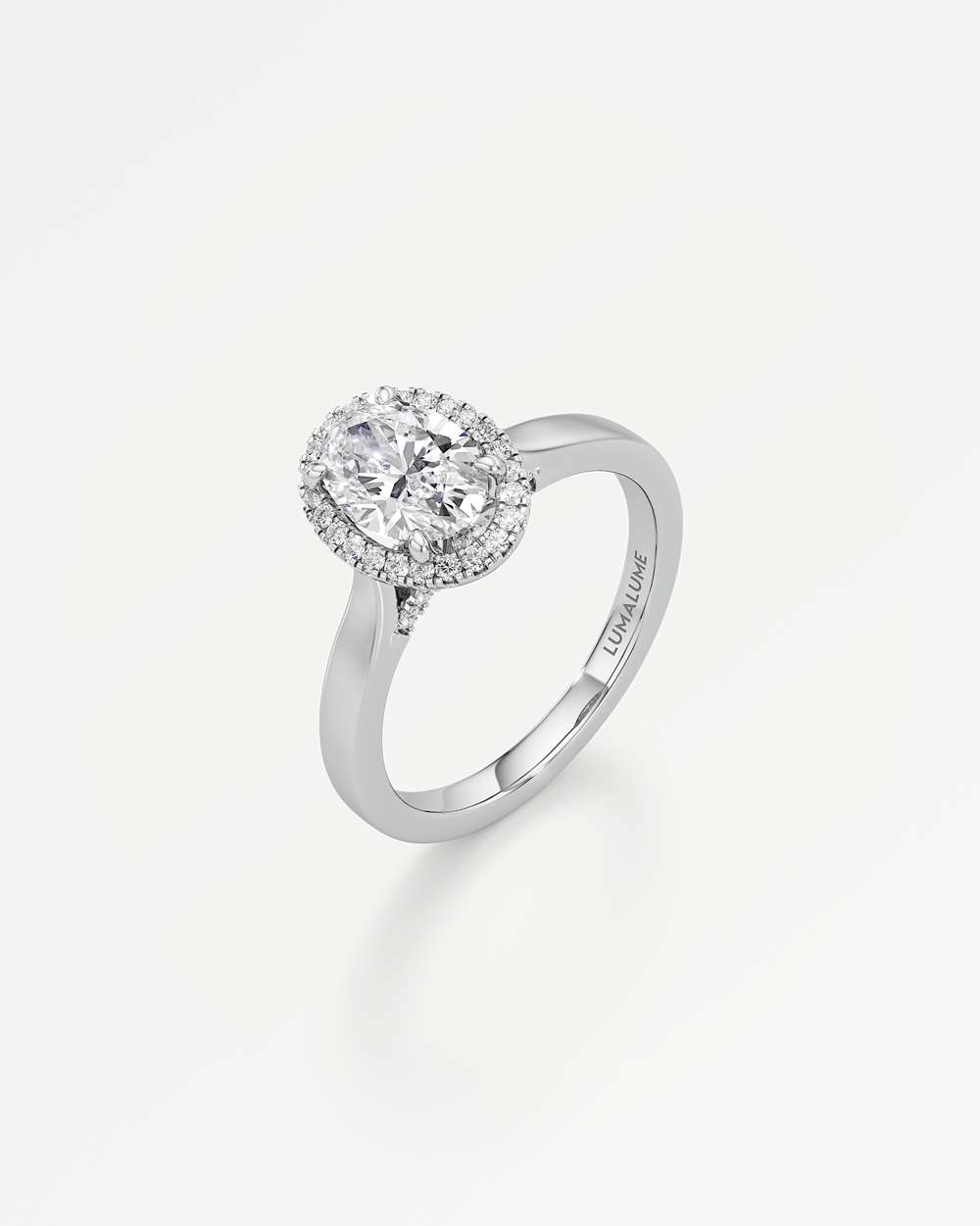 Eleanor Halo Diamond Engagement Ring