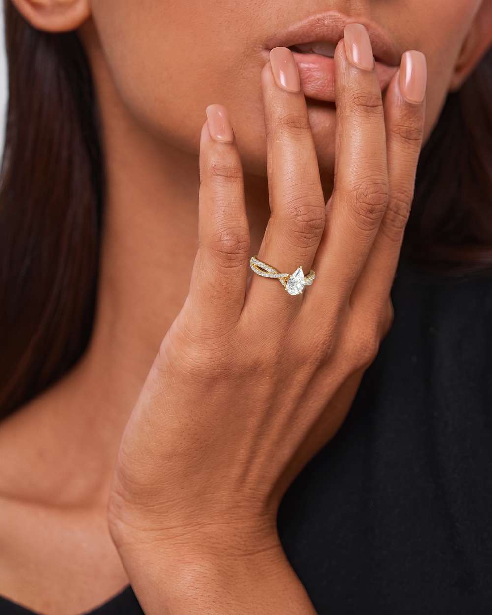 Arabella Solitaire Diamond Engagement Ring