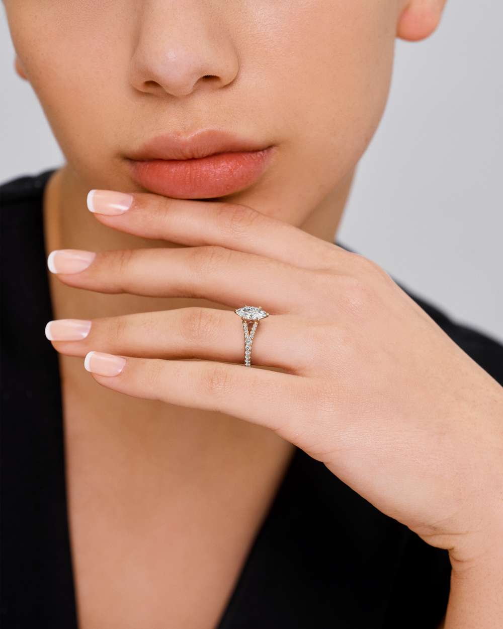 Marisol Solitaire Diamond Engagement Ring