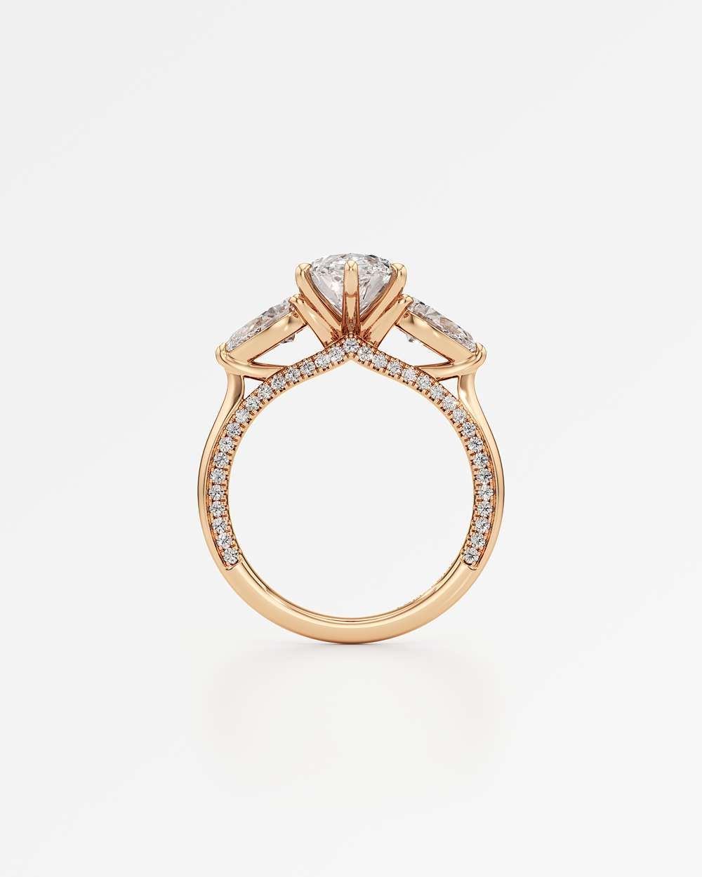 Triana Solitaire Diamond Engagement Ring
