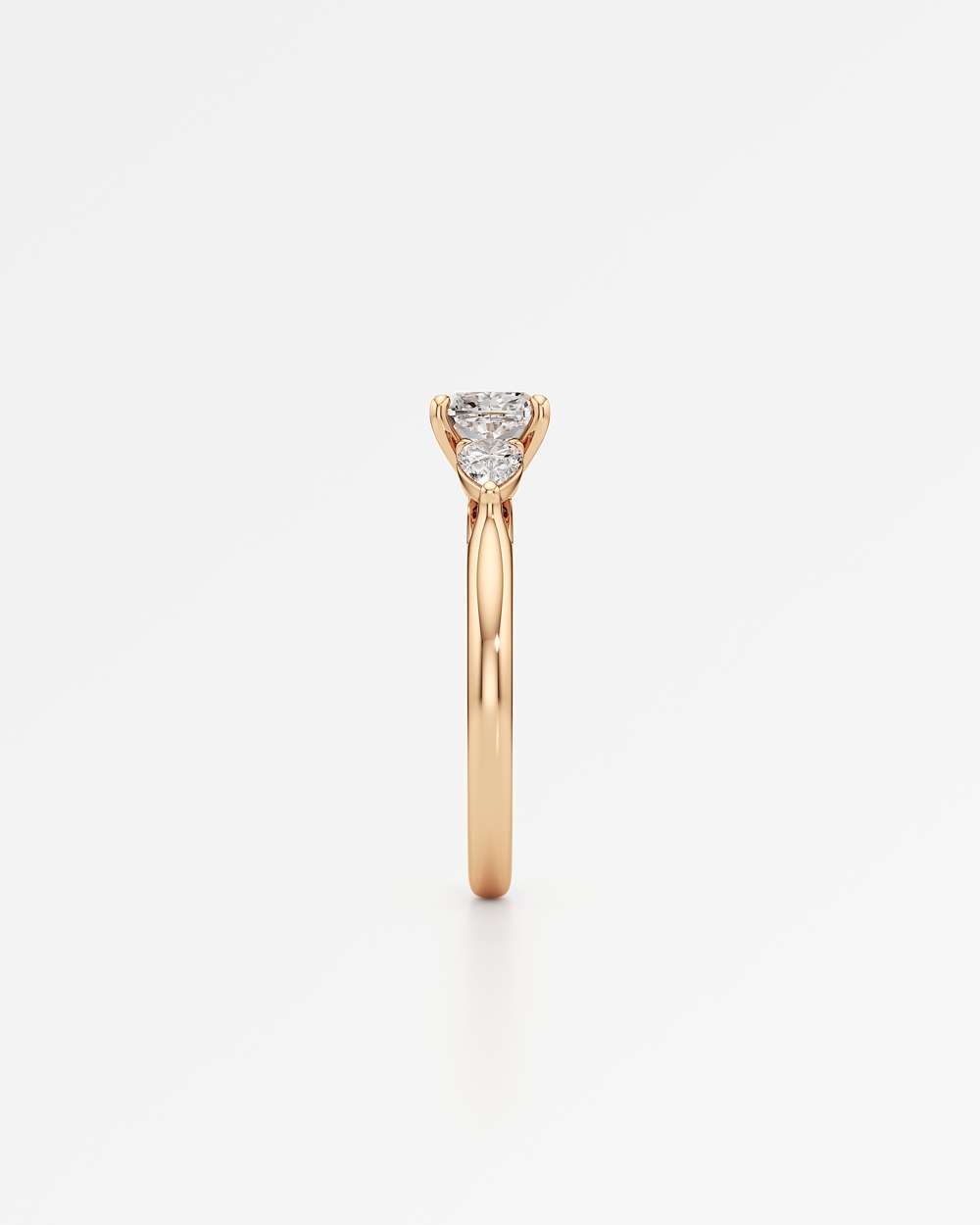 Trinette Solitaire Diamond Engagement Ring