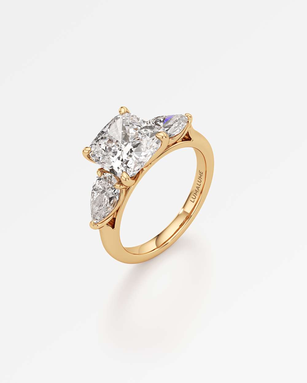 Trinette Solitaire Diamond Engagement Ring