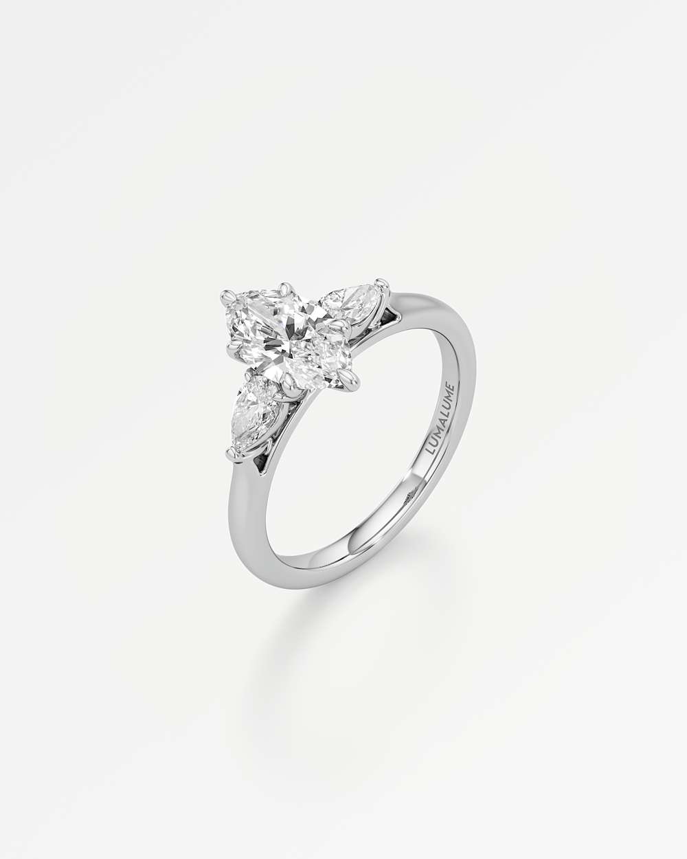 Trinette Solitaire Diamond Engagement Ring