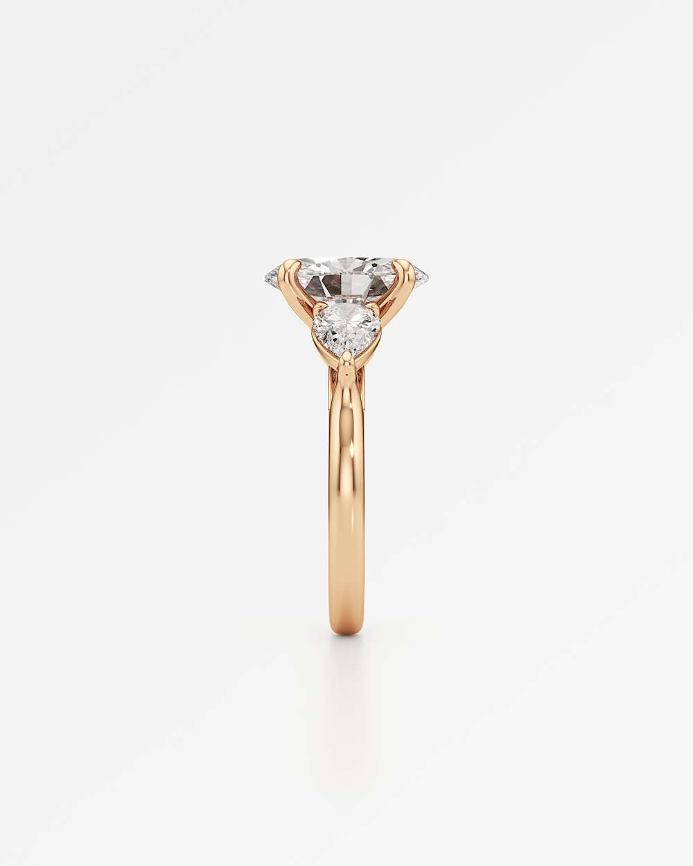 Trinette Solitaire Diamond Engagement Ring