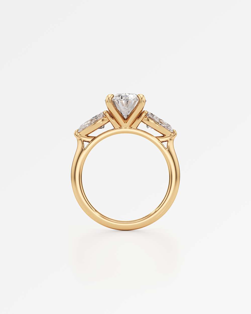 Trinette Solitaire Diamond Engagement Ring