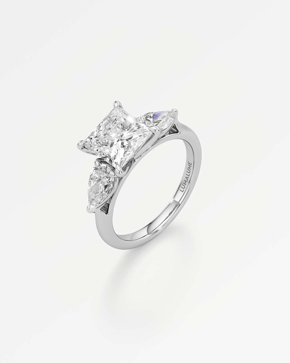Trinette Solitaire Diamond Engagement Ring
