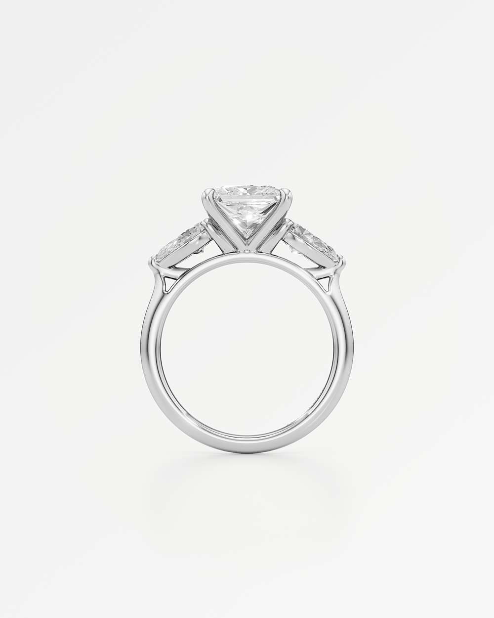 Trinette Solitaire Diamond Engagement Ring