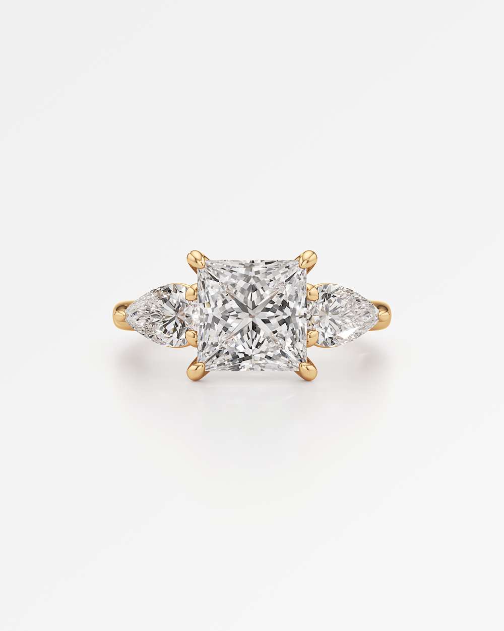 Trinette Solitaire Diamond Engagement Ring
