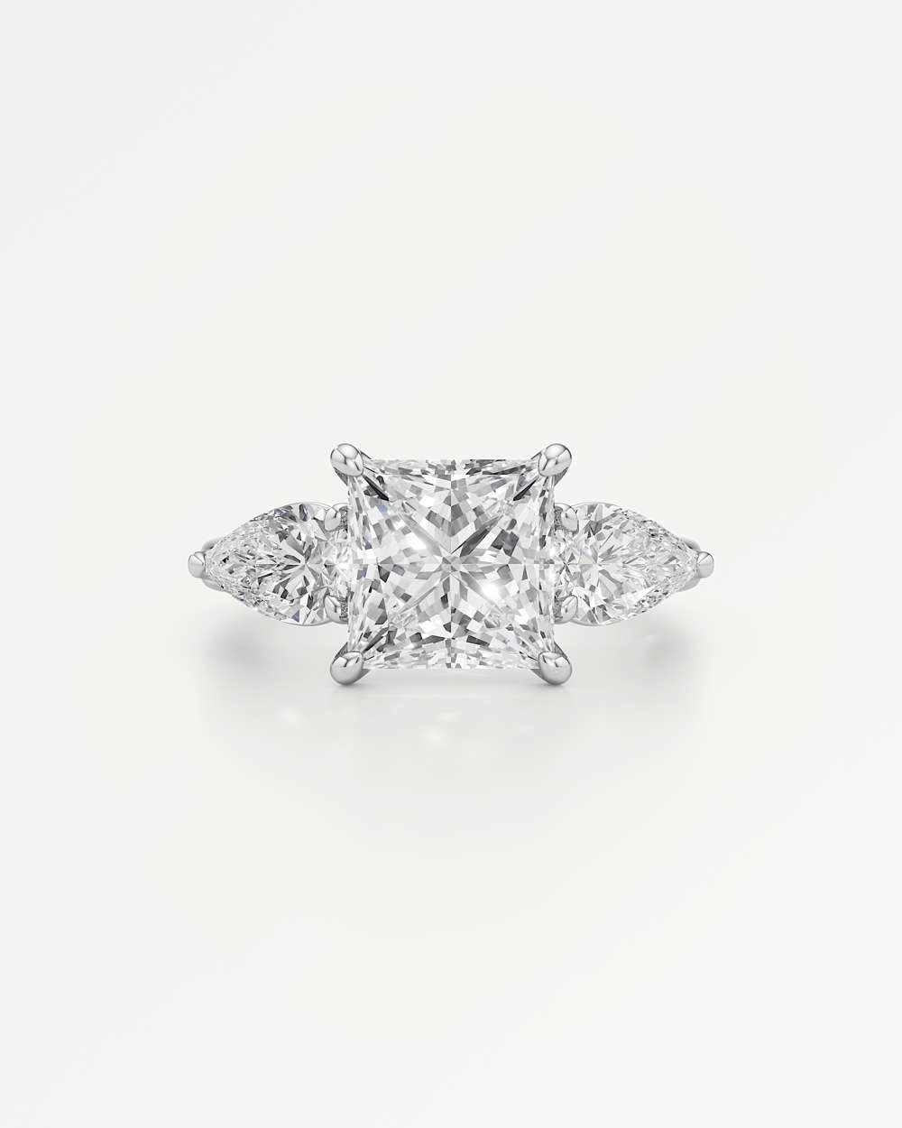 Trinette Solitaire Diamond Engagement Ring