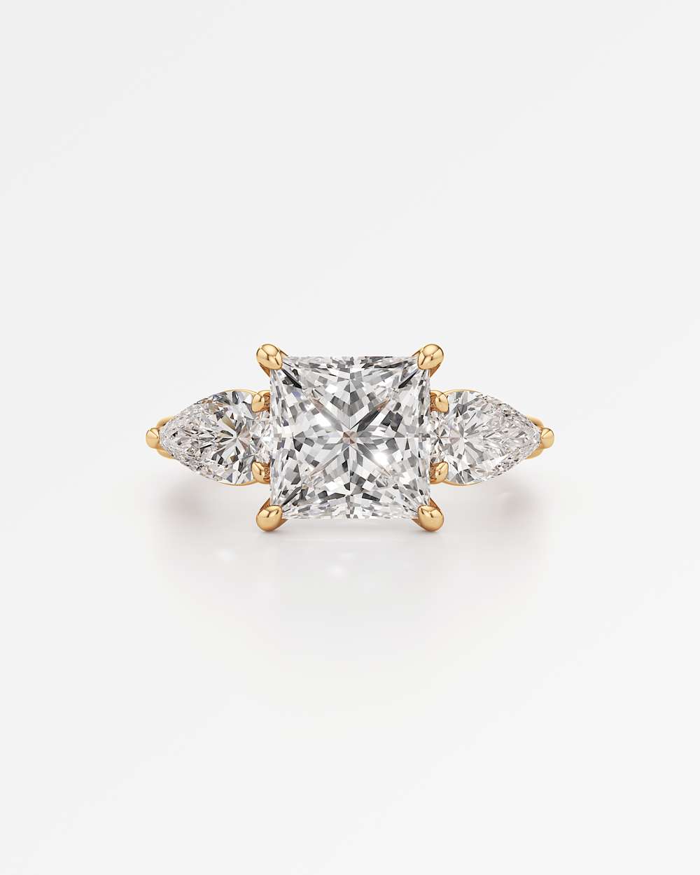Trinette Solitaire Diamond Engagement Ring