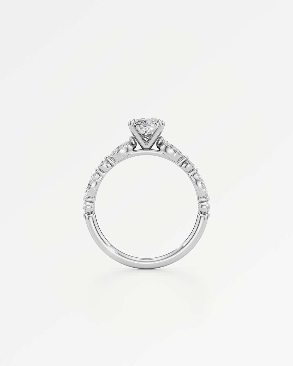 Zolaine Solitaire Diamond Engagement Ring
