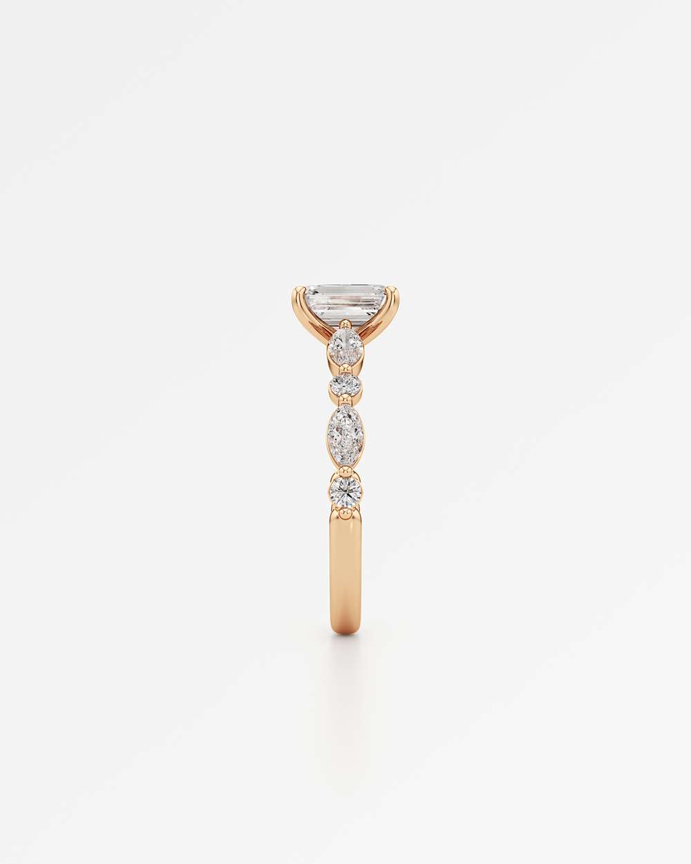 Zolaine Solitaire Diamond Engagement Ring