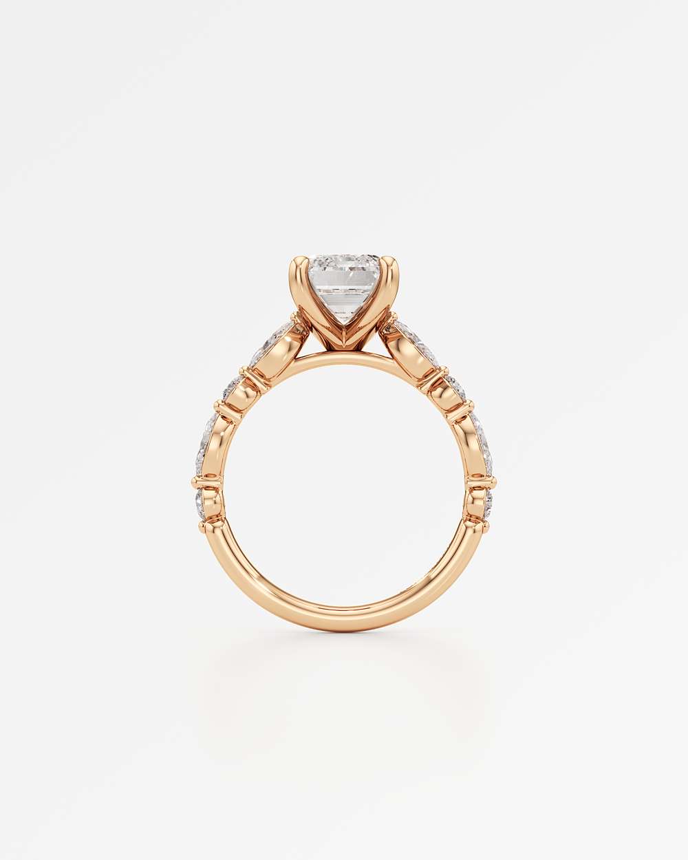 Zolaine Solitaire Diamond Engagement Ring