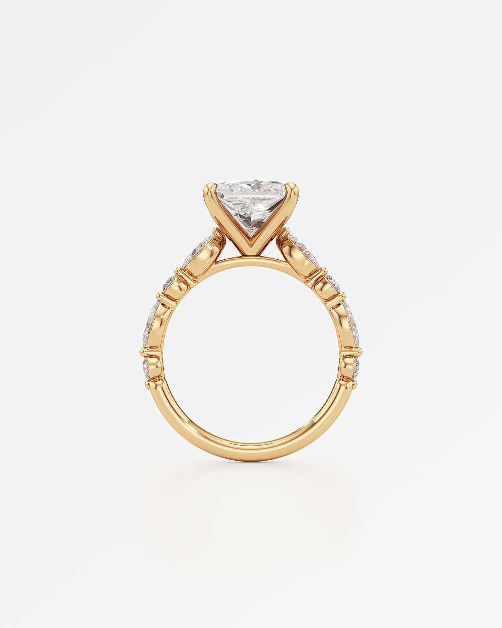 Zolaine Solitaire Diamond Engagement Ring
