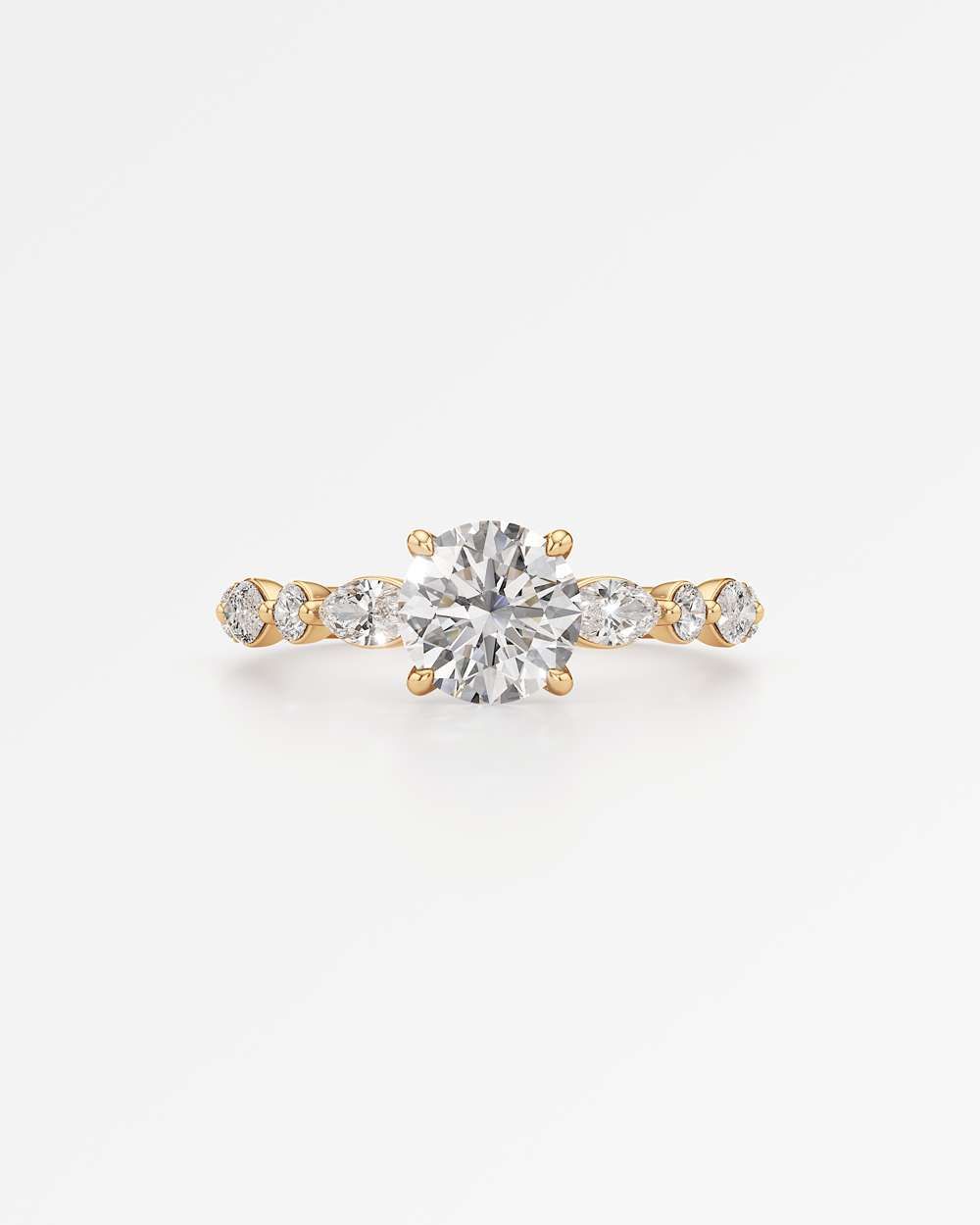 Zolaine Solitaire Diamond Engagement Ring
