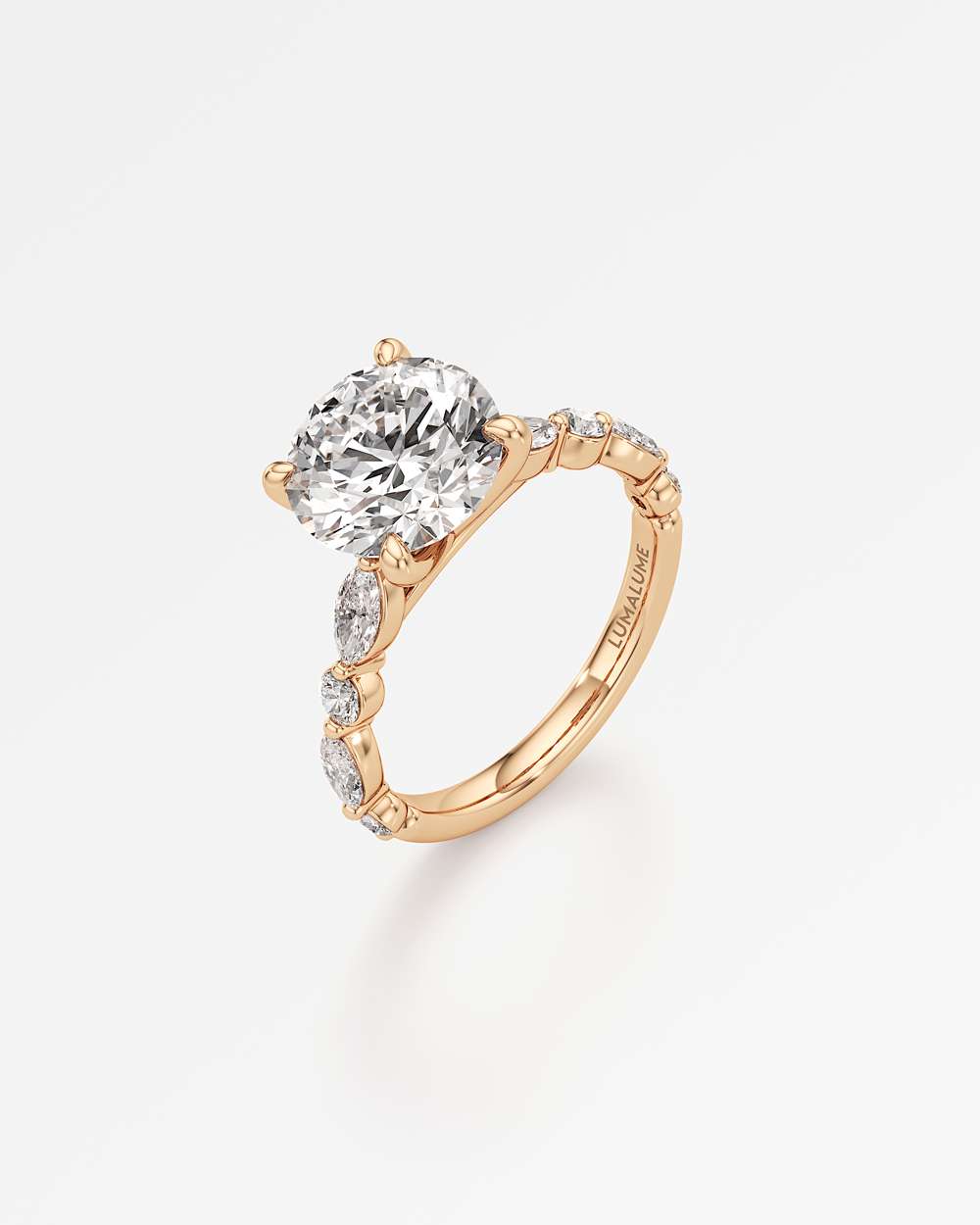 Zolaine Solitaire Diamond Engagement Ring