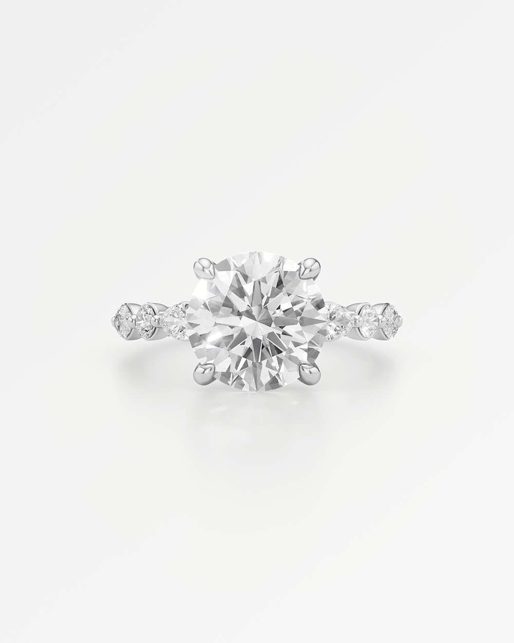Zolaine Solitaire Diamond Engagement Ring